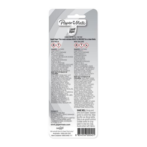 Paper Mate Liquid Paper Correction Pen 7ml