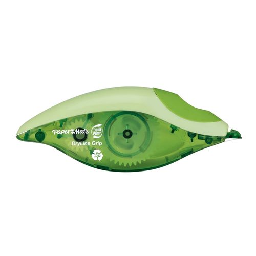 Paper Mate Liquid Paper Dryline Grip Recycled Correction Tape Box 12