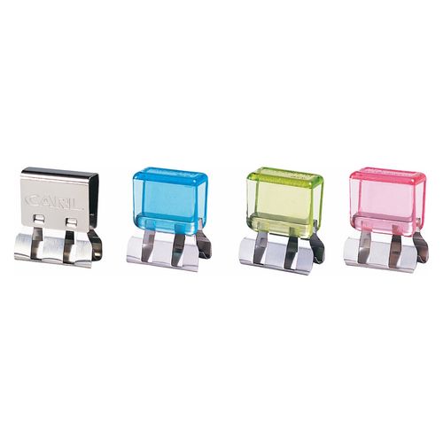 Carl Mori Clip Clip Paper Mc52a Small Assorted Colours Box 50