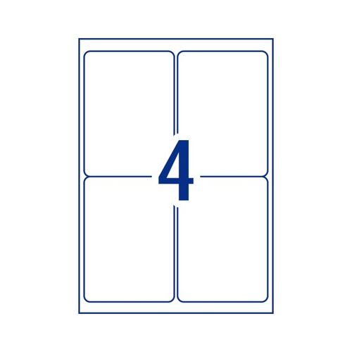 Avery 4Up Heavy Duty Laser Labels 10 Sheets (959194/L7069)