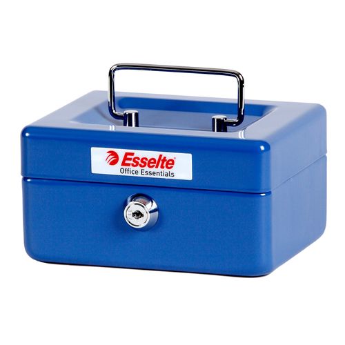 Esselte Classic Cash Box Classic No.8 Blue