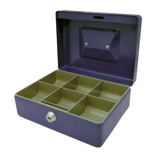 Esselte Classic Cash Box Classic No.6 Blue