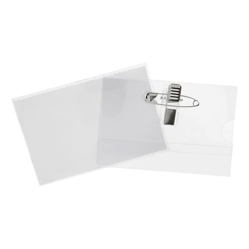 Rexel ID Convention Cardholder With Pin And Clip Box 50