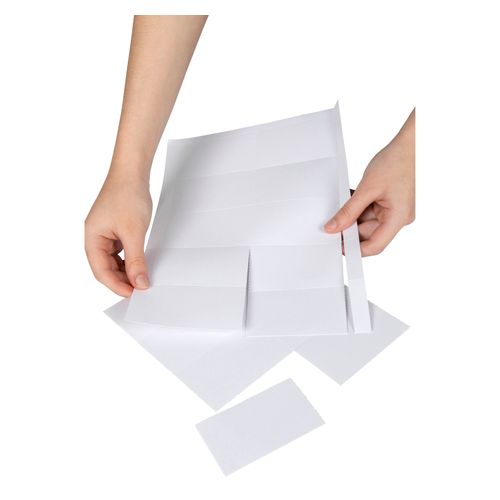 Rexel ID Convention Badge Insert Cards Pack 250