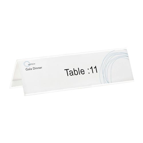 Rexel ID Large Name Plates Box 25 59x210mm