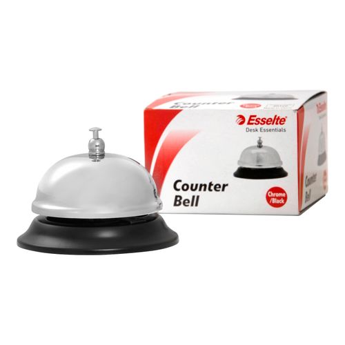 Esselte Counter Bell Chrome