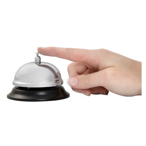 Esselte Counter Bell Chrome