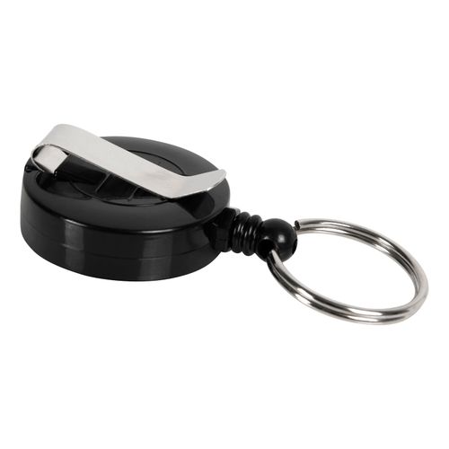 Rexel ID Retractable Key Holders 630mm Black Mini