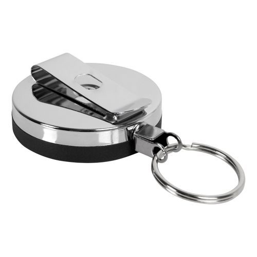 Rexel ID Retractable Key Holders 700mm Metal Black