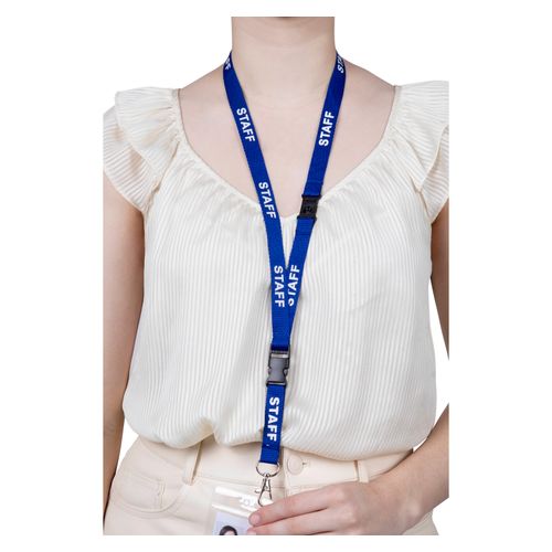 Rexel ID Pre-Printed Staff Lanyard Pack 5