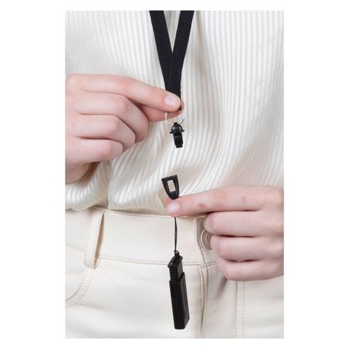 Rexel ID Usb Landyard Black Pack 10