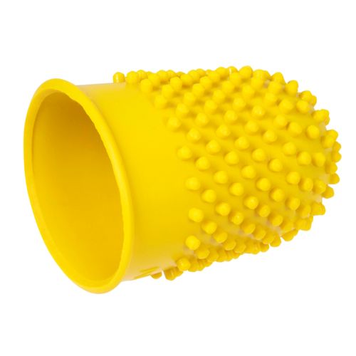 Rexel Thimblette Finger Cones Yellow Size 3 Box 10