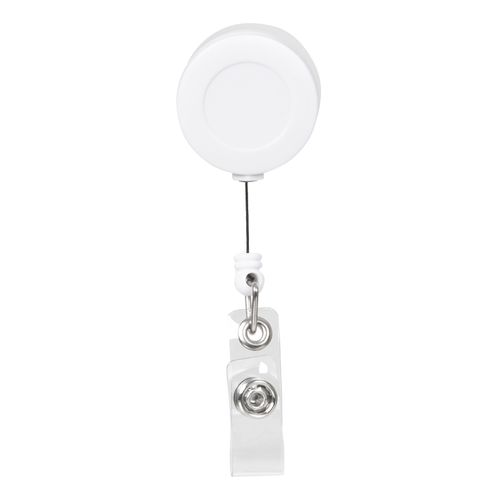 Rexel ID Retractable Card Holders 750mm White Pack 6