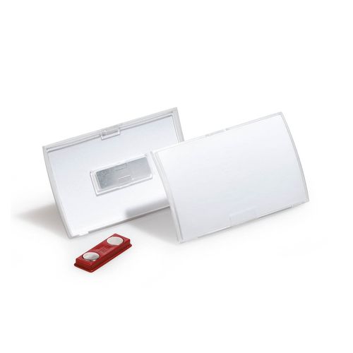 Durable Click Fold Name Badge With Magnet Box 10