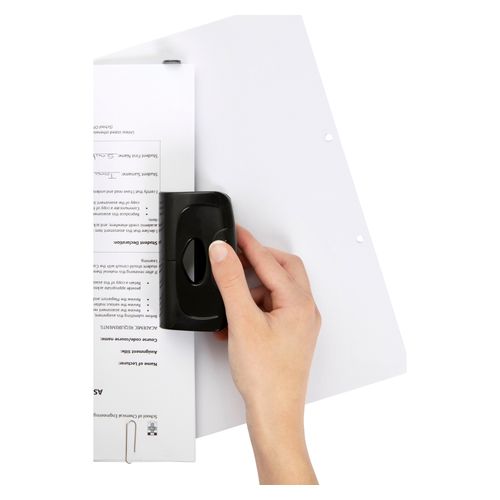 Marbig Hole Punch 2h 12 Sheet Black Small