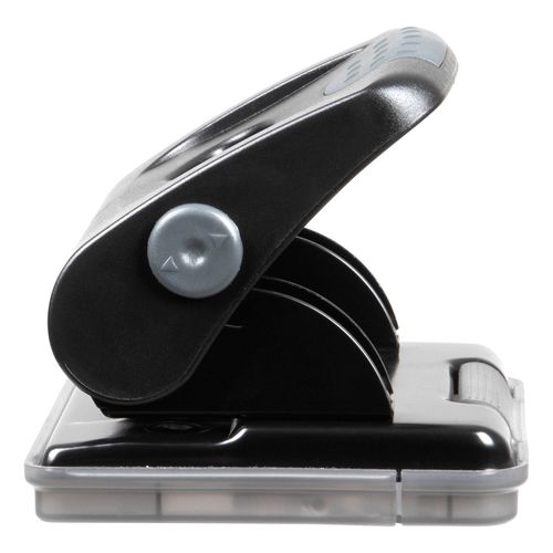 Marbig Hole Punch 2h 28 Sheet Black Heavy Duty