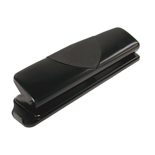 Marbig Hole Punch 3h 10 Sheet Black Metal
