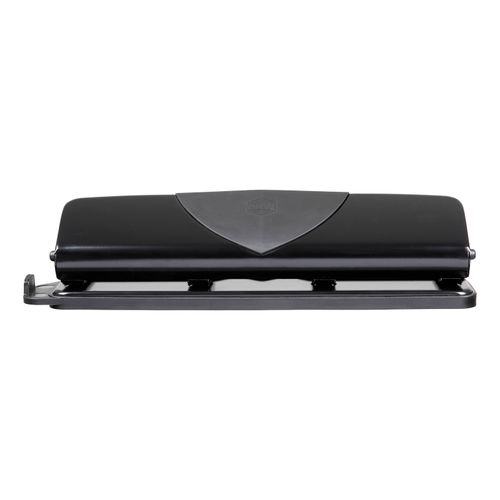 Marbig Hole Punch 4h 8 Sheet Black Metal