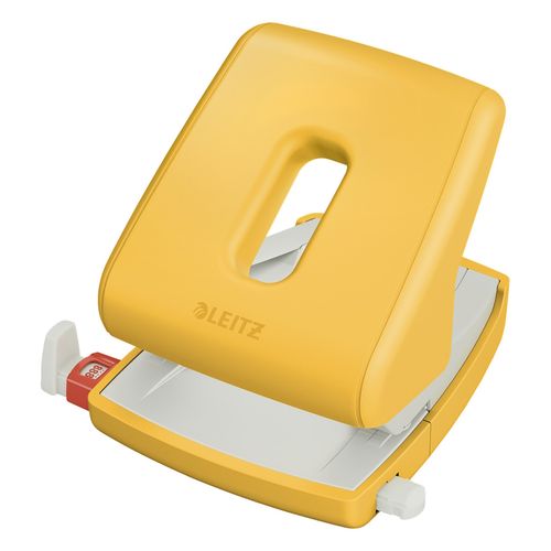 Leitz Cosy Hole Punch 2 Hole 30 Sheet Capacity Warm Yellow