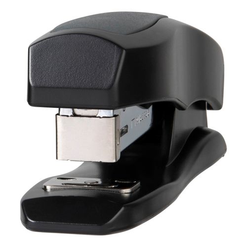 Marbig Plastic Stapler Half Strip Strip 26/6 Black
