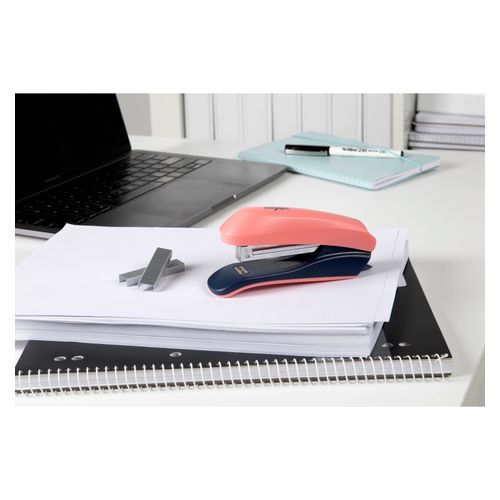 Rexel Anywhere Stapler Half Strip Coral