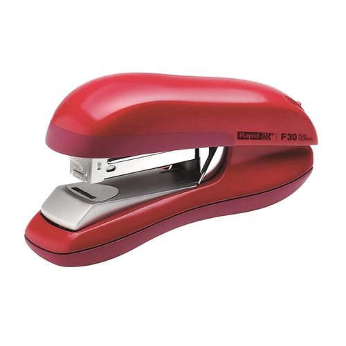 Rapid Stapler F30 Flat Cinch Half Strip Red
