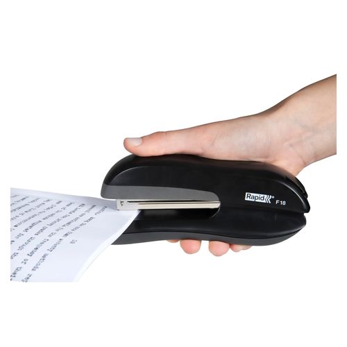 Rapid Stapler F18 Full Strip Black