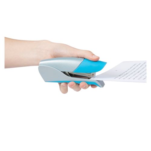 Rexel Gazelle Stapler Half Strip Silver/ Blue