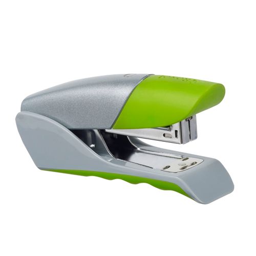 Rexel Gazelle Stapler Half Strip Silver/ Green