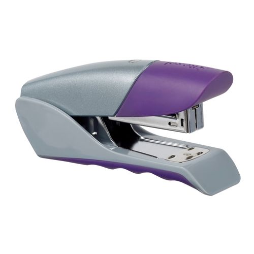 Rexel Gazelle Stapler Half Strip Silver/ Purple