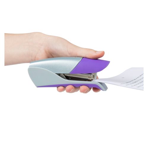 Rexel Gazelle Stapler Half Strip Silver/ Purple