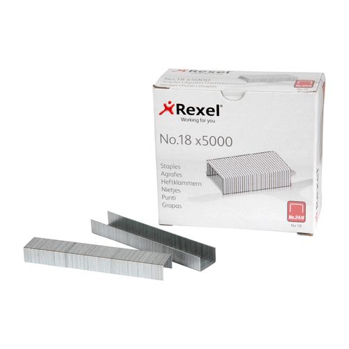 Rexel Staples #18 24/8 Box 5000