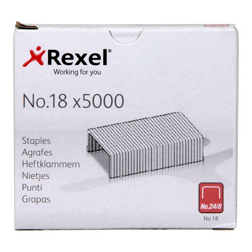 Rexel Staples #18 24/8 Box 5000