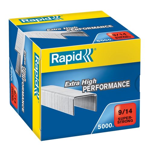 Rapid Strong Staples 9/14mm Pack 5000