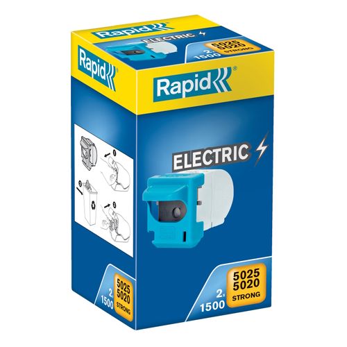 Rapid Staples 5025e Cartridge 1500pc X2