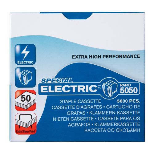 Rapid 5050 Staples Cassette Box 5000