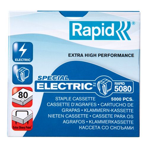 Rapid 5080 Staples Cassette Box 5000
