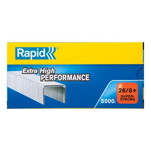 Rapid Staples Strong 26/8mm Box 5000