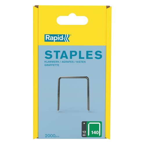 Rapid Tools Staples 140/12mm Box 2000