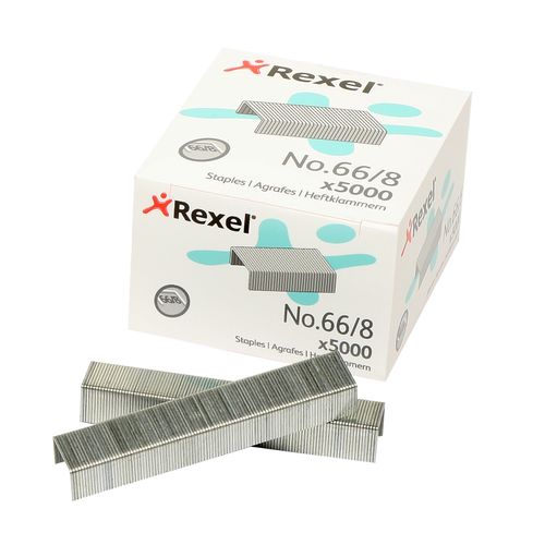 Rexel Staples 66/8mm Up to 45 Sheets Pack 5000