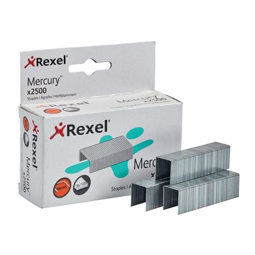 Rexel Mercury Staples Heavy Duty Box 2500