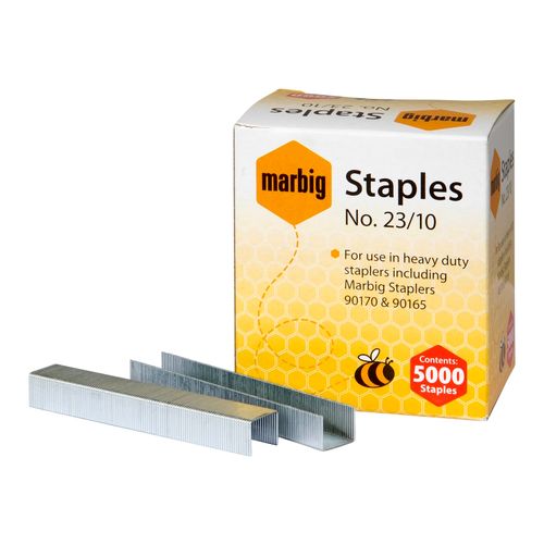 Marbig Heavy Duty Staples 23/10 Up to 70 Sheets Pack 5000