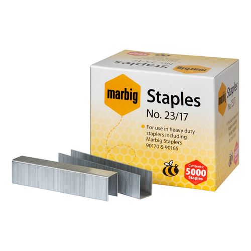 Marbig Heavy Duty Staples 23/17 Up to 150 Sheets Pack 5000