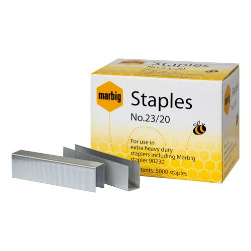 Marbig Heavy Duty Staples 23/20 Up to 180 Sheets Pack 5000