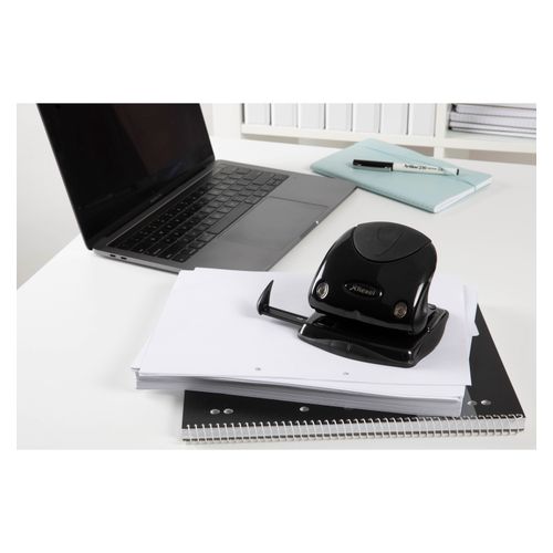 Rexel Hole Punch P225 2 Hole 25 Sheet Capacity Silver/Black
