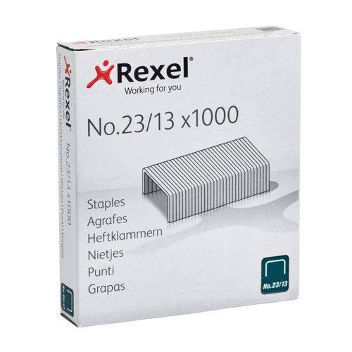 Rexel Staples 23/13mm Box 1000