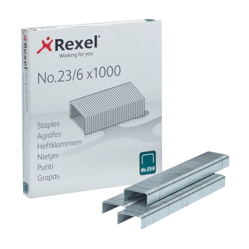 Rexel Staples 23/6mm Box 1000