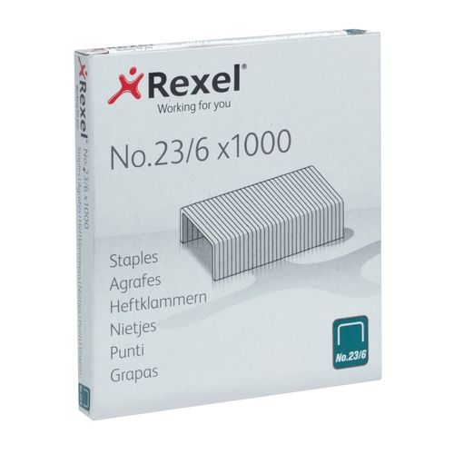Rexel Staples 23/6mm Box 1000