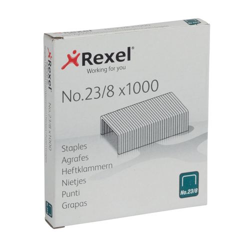 Rexel Staples 23/8mm Box 1000