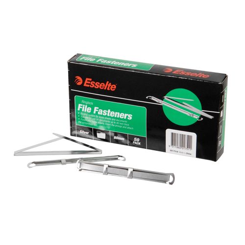 Esselte Ringlock File Fasteners Box 50